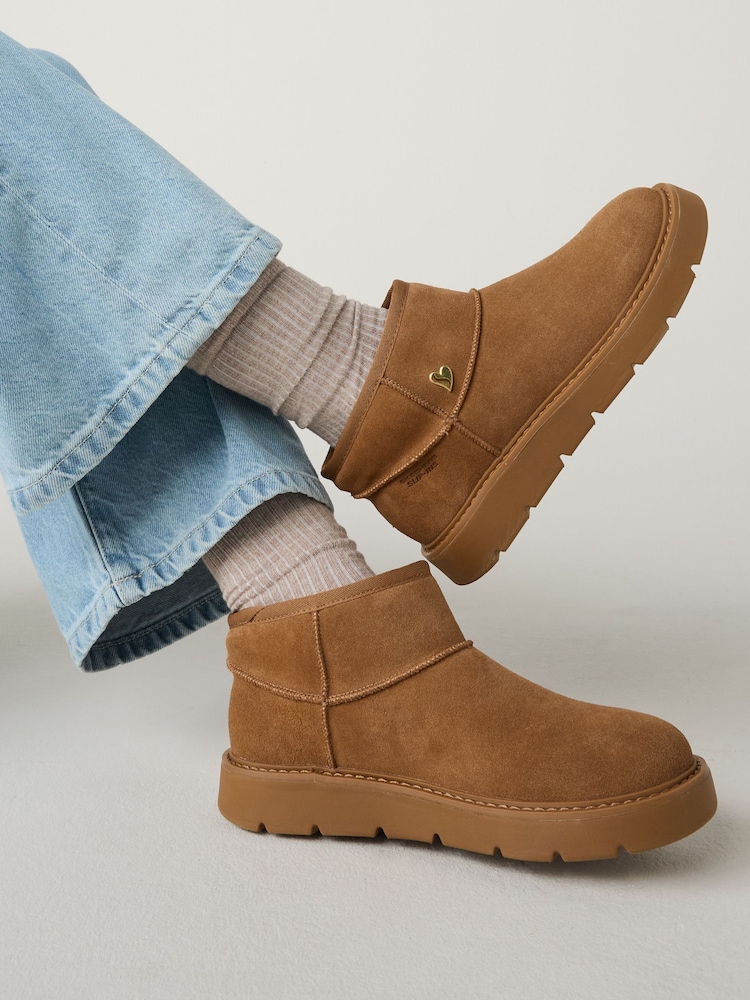 Castanho - Skechers Keepsake Short Cosy Lined Boots - Imagem 1 de 9