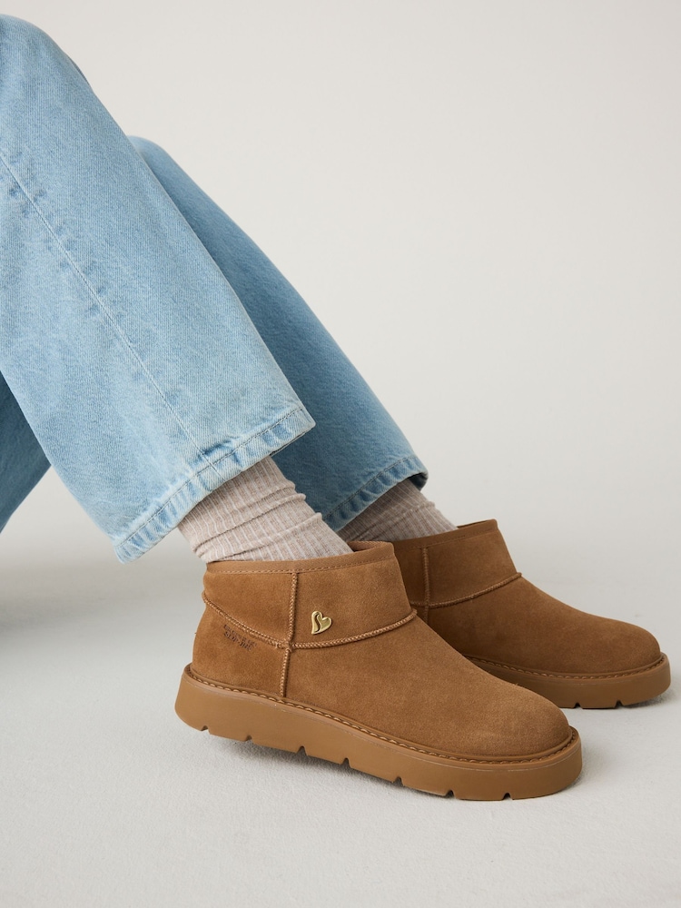 Castanho - Skechers Keepsake Short Cosy Lined Boots - Imagem 2 de 9