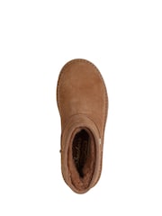 Castanho - Skechers Keepsake Short Cosy Lined Boots - Imagem 8 de 9