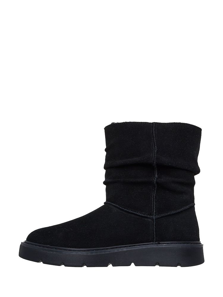 Skechers Black Keepsake Cosy Lined Boots - Image 2 of 5