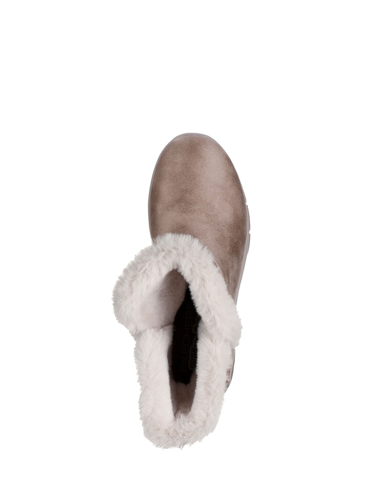 Skechers Grey Easy Going Dreamers Slip In Boots - Image 5 of 5