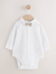 Navy - Pantalon at Braces ng Baby Shirt 4 Set (0buwan-2taon) - Larawan 9 ng 14