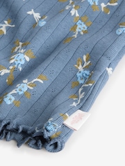 بيجاما بنقشة زهور مخرمة من Laura Ashley - صورة 10 من 11