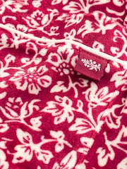Laura Ashley Red Yuletide Cosy Button Through Pyjamas - Image 12 of 13