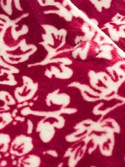 Laura Ashley Red Yuletide Cosy Button Through Pyjamas - Image 13 of 13
