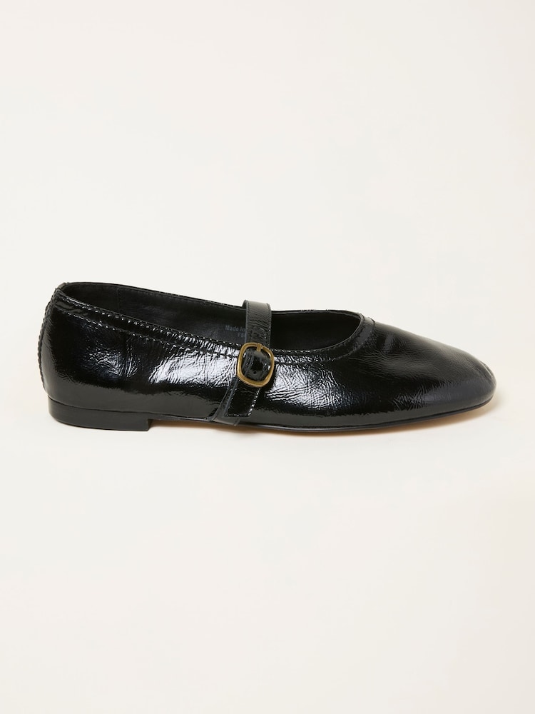 FatFace Black Mary Jane Pump - Image 1 of 5 FatFace Black Mary Jane Pump - Image 1 of 5