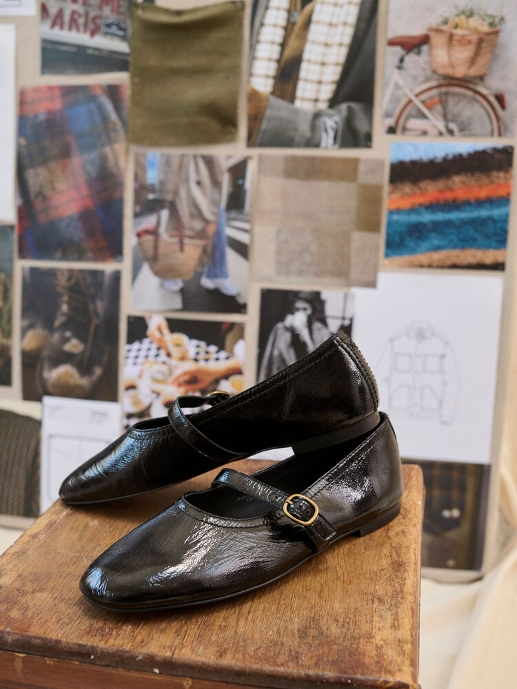 FatFace Black Mary Jane Pump - Image 2 of 5 FatFace Black Mary Jane Pump - Image 2 of 5