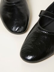FatFace Black Mary Jane Pump - Image 4 of 5