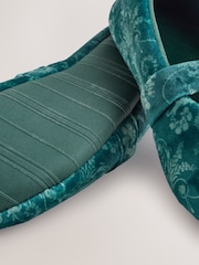 Laura Ashley Emerald Mary Jane Slippers - Image 8 of 8