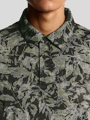 Lyle & Scott Black Golf Floral Polo Shirt - Image 4 of 6
