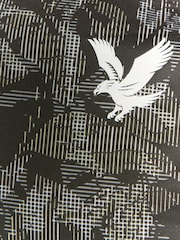 Lyle & Scott Black Golf Floral Polo Shirt - Image 6 of 6