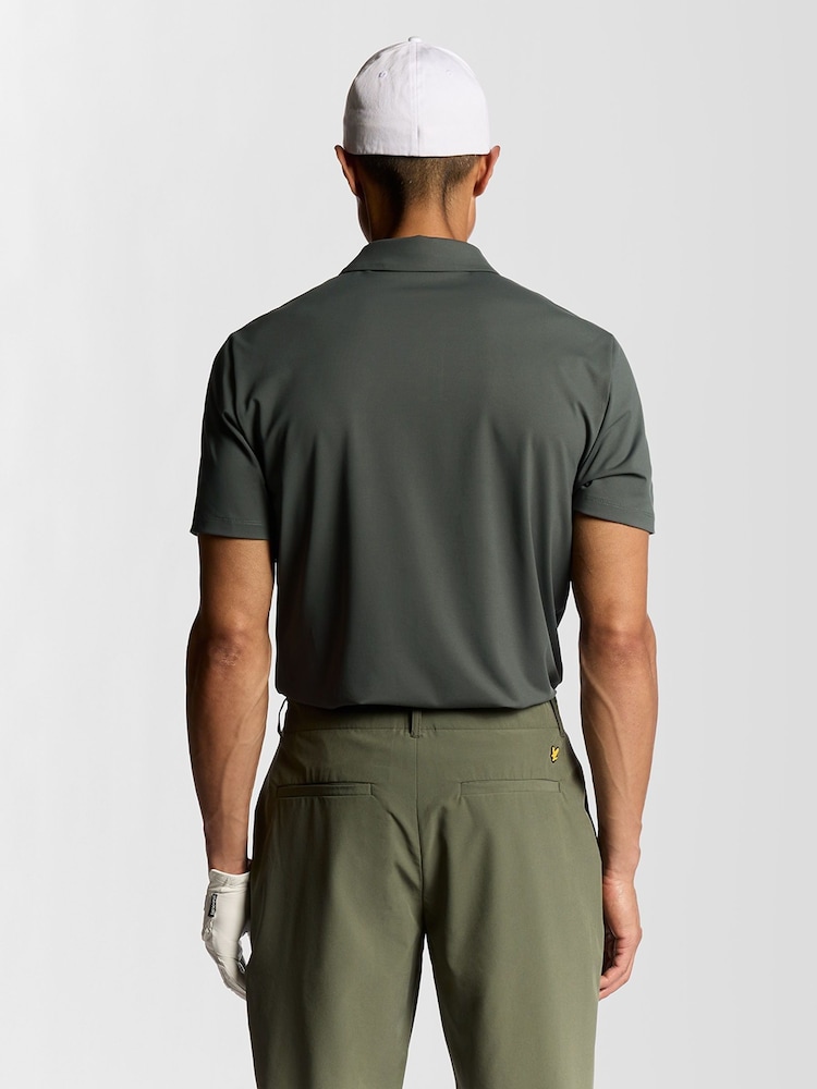 Lyle & Scott Grey Golf Polo Shirt - Image 2 of 6