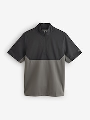 Lyle & Scott Black Golf Windjammer T shirt - Image 1 of 1
