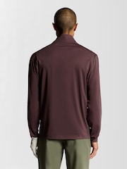 Lyle & Scott Red Golf Course Midlayer Jumper - Image 2 of 6
