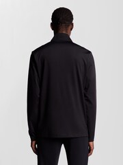 Lyle & Scott Black Golf Course Midlayer Jumper - Image 2 of 6