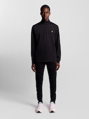 Lyle & Scott Black Golf Course Midlayer Jumper - Image 3 of 6