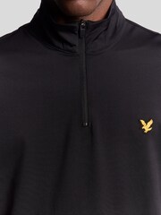 Lyle & Scott Black Golf Course Midlayer Jumper - Image 4 of 6