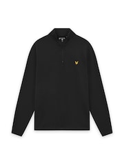 Lyle & Scott Black Golf Course Midlayer Jumper - Image 5 of 6