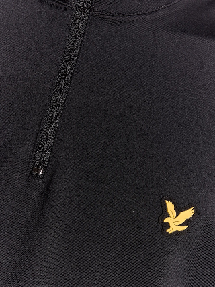 Lyle & Scott Black Golf Course Midlayer Jumper - Image 6 of 6
