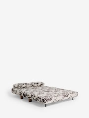 Alaska Faux Fur Cow Print Palma Double Sofa Bed - Image 3 of 9