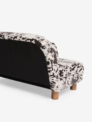Alaska Faux Fur Cow Print Palma Double Sofa Bed - Image 5 of 9