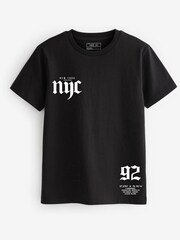 Black Savage 100% Cotton Short Sleeved Relaxed Slogan T-Shirt (3-16yrs) - Image 1 of 1
