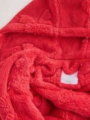 Red Bow Fleece Dressing Gown (9mths-16yrs) - Image 6 of 7