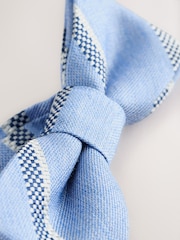 Blue Stripe Bow Tie (3-16yrs) - Image 3 of 3