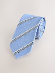 Blue Tripe Tie (3-16yrs) - Image 2 of 4