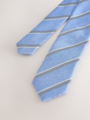 Blue Tripe Tie (3-16yrs) - Image 3 of 4