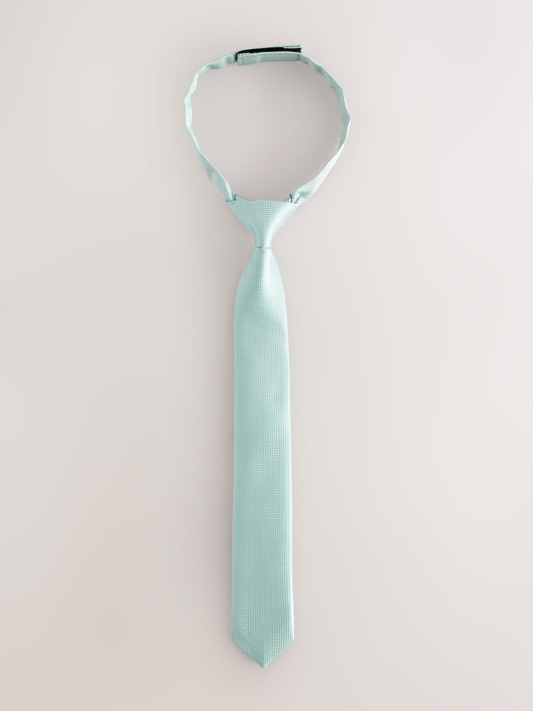 Sage Green Tie (3-16yrs) - Image 1 of 5
