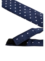 Navy Dotted Tie (3-16yrs) - Image 6 of 7