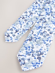 Blau - Floral Print Tie (3-16yrs) - Bild 4 von 6