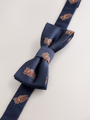 Navy Hamish The Highland Cow Bow Tie (3-16yrs) - Image 1 of 2