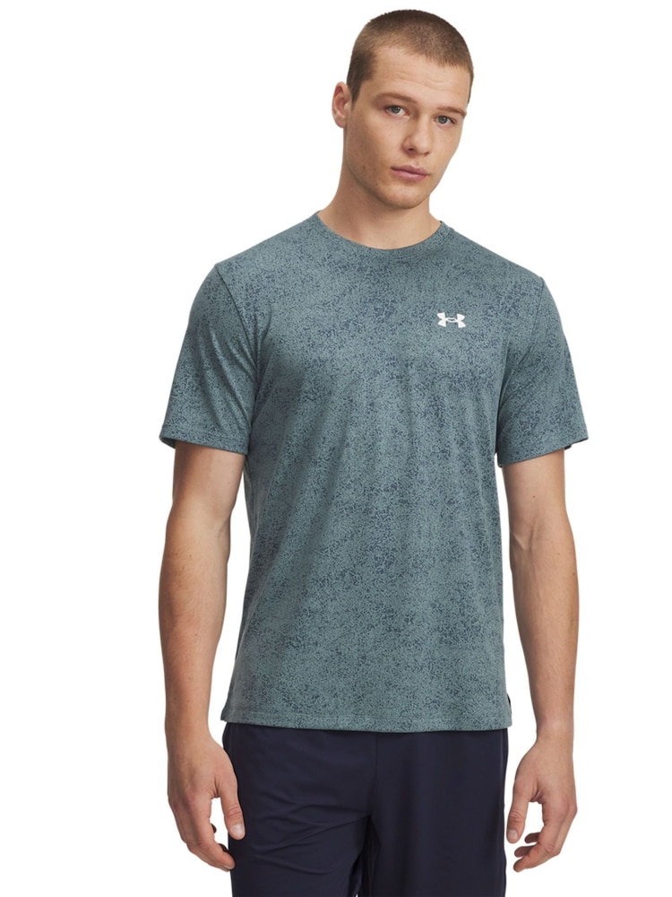 Under Armour Blue Tech Novelty T-Shirt - Image 1 of 2