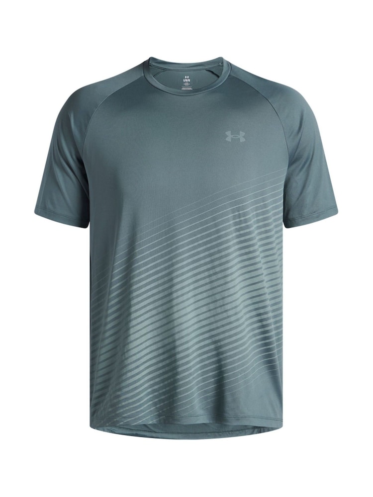 Under Armour Blue Tech Fade Short Sleeves T-Shirt - Image 1 of 2