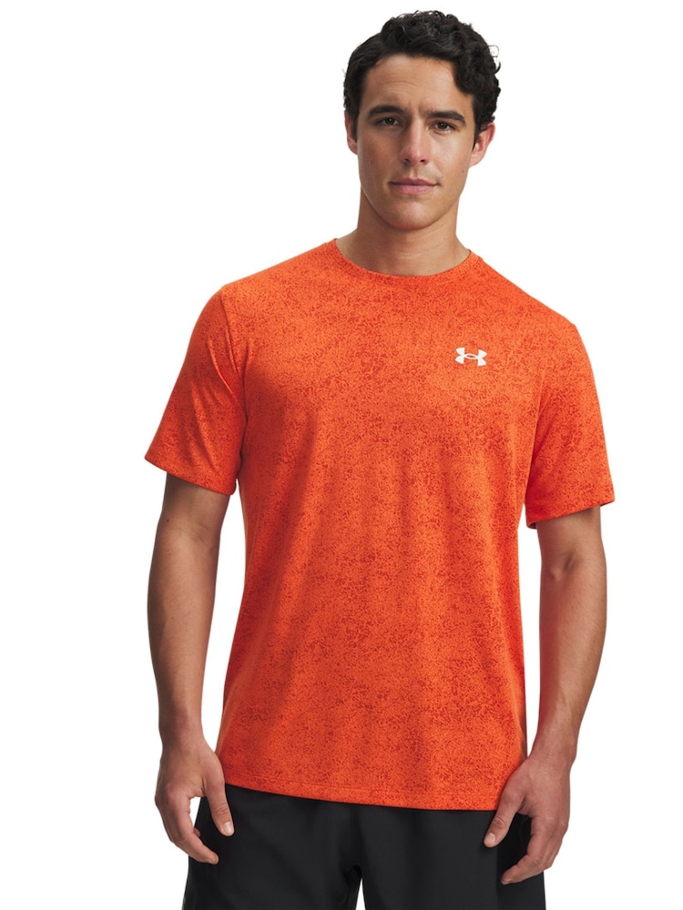 Under Armour Orange Novelty Tech T-Shirt - Image 1 of 1 Under Armour Orange Novelty Tech T-Shirt - Image 1 of 1