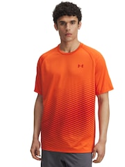 Under Armour Orange Tech Fade Short Sleeves T-Shirt - Image 1 of 2
