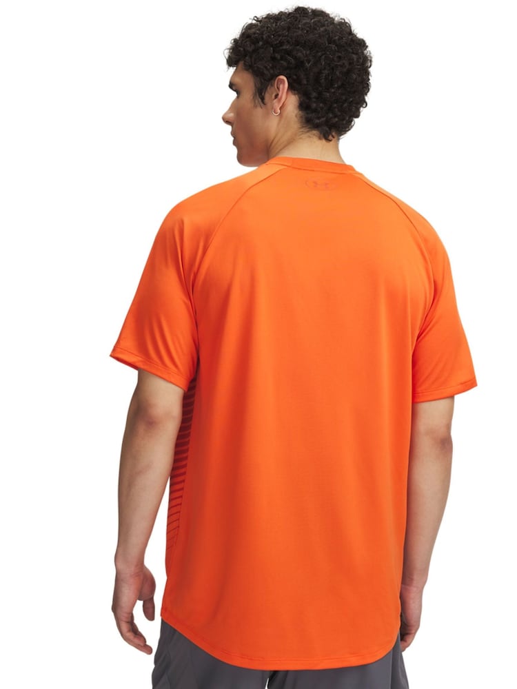 Under Armour Orange Tech Fade Short Sleeves T-Shirt - Image 2 of 2