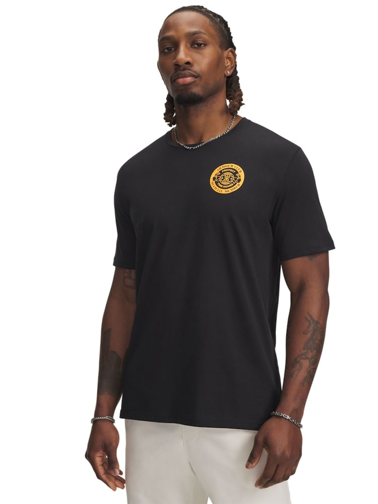 Under Armour Black Armour Club T-Shirt - Image 1 of 2