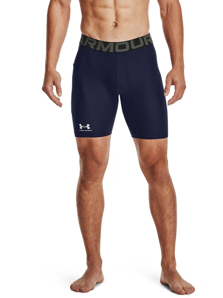 Under Armour Blue HG Armour Shorts - Image 1 of 4 Under Armour Blue HG Armour Shorts - Image 1 of 4