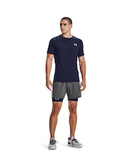 Under Armour Blue HG Armour Shorts - Image 3 of 4