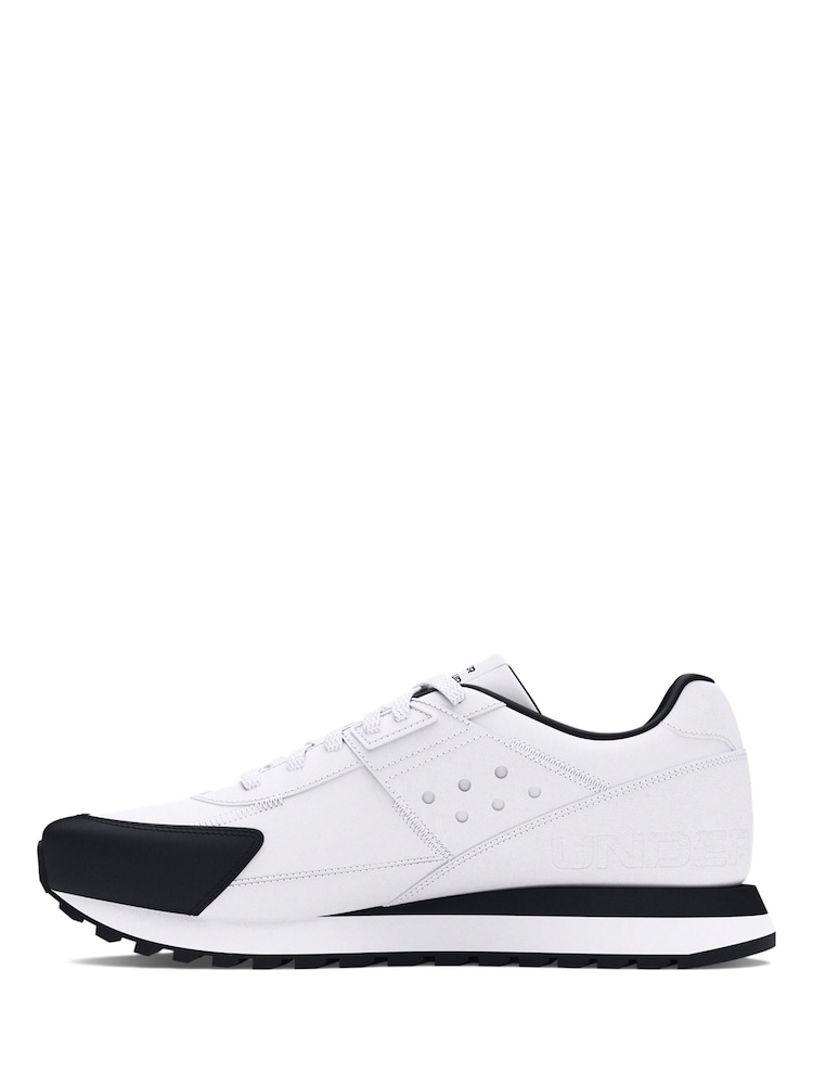 Under Armour White Essential Runner Trainers - Image 2 of 5 Under Armour White Essential Runner Trainers - Image 2 of 5