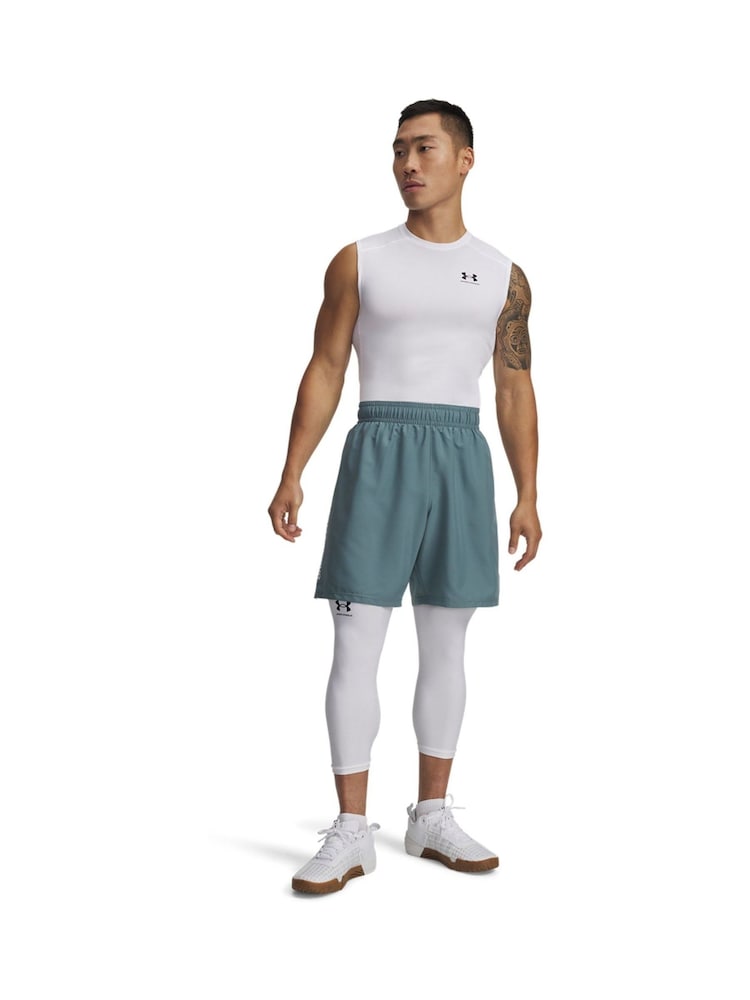 Under Armour Blue Tech Woven Wordmark Shorts - Image 1 of 3