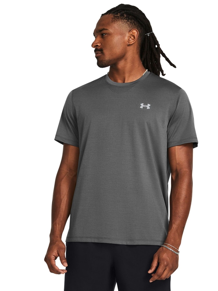 Under Armour Grey Launch Shortsleeve T-Shirt - Image 1 of 5