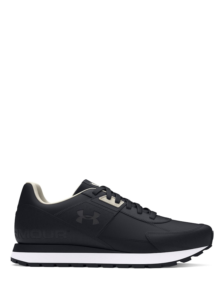 Under Armour Black UA Essential Runner Trainers - Image 1 of 5 Under Armour Black UA Essential Runner Trainers - Image 1 of 5