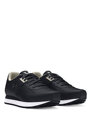 Under Armour Black UA Essential Runner Trainers - Image 3 of 5