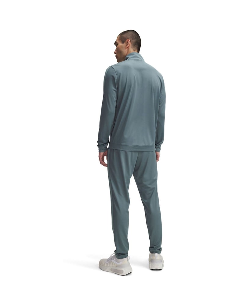Under Armour Blue Rival Knit Tracksuit - Image 2 of 4 Under Armour Blue Rival Knit Tracksuit - Image 2 of 4