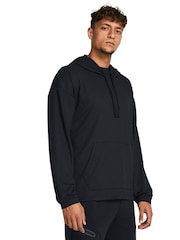 Under Armour Black Rival Waffle Hoodie - Image 1 of 1