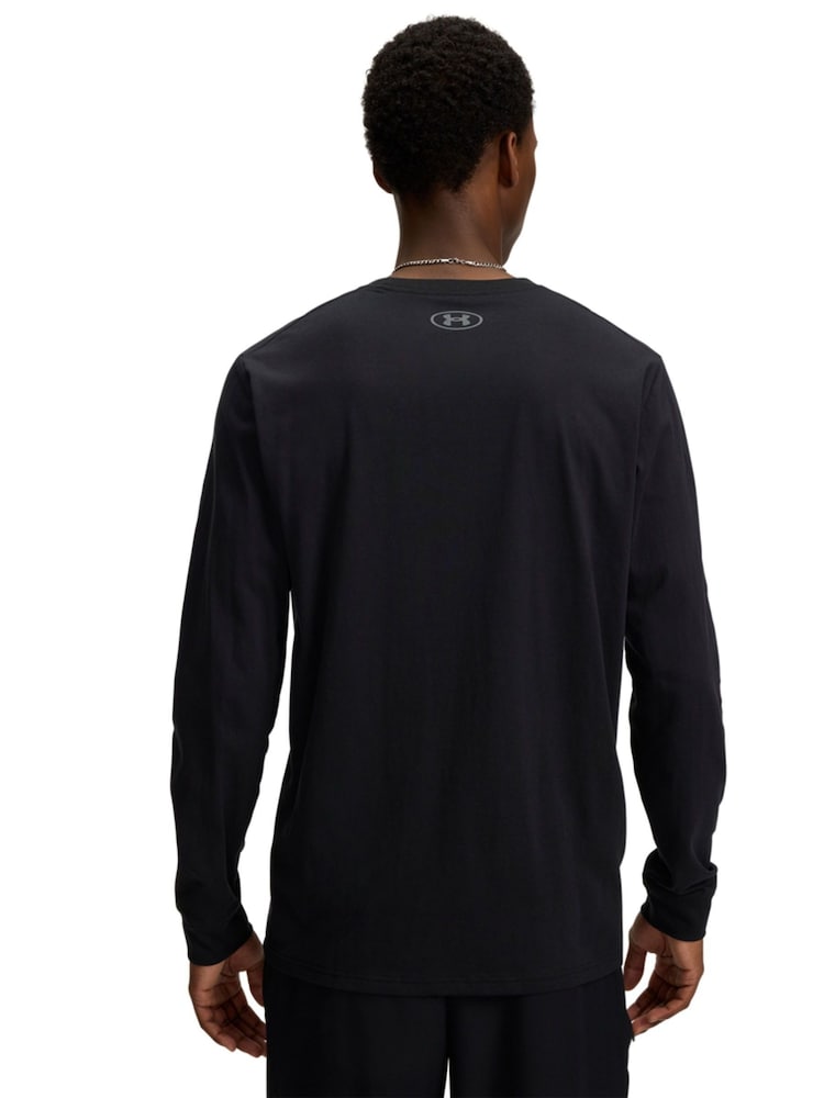 Under Armour Black Left Chest Long Sleeve T-Shirt - Image 2 of 3